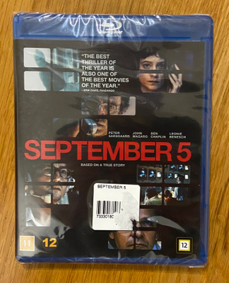 September 5 blu-ray