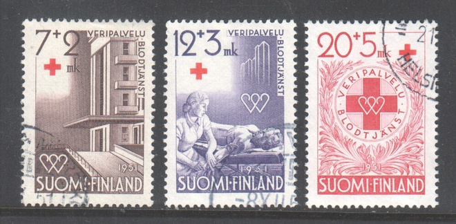 1951 PR sarja leimattuna.