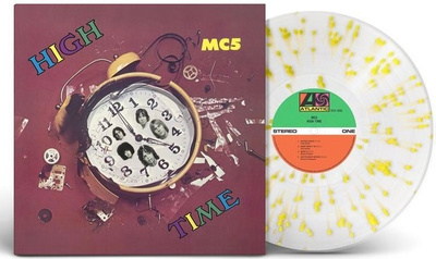 MC5 : High Time - LP, Clear & Yellow Splatter, uusi