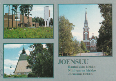 KIRKKOKORTTI - JOENSUUN EV. LUT. KIRKKO - 17