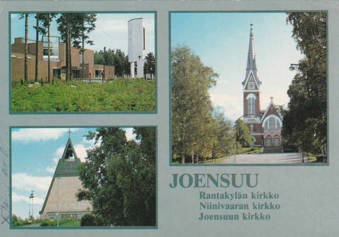KIRKKOKORTTI - JOENSUUN EV. LUT. KIRKKO - 17