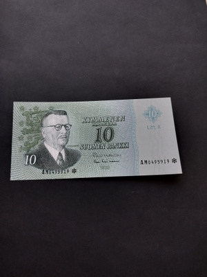10mk 1963 Litt.A, HET-Lin, AM*-sarjaa, KL 9-10