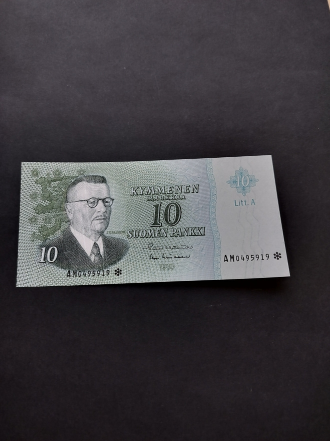 10mk 1963 Litt.A, HET-Lin, AM*-sarjaa, KL 9-10