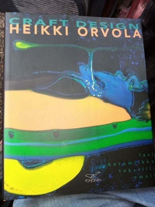 HEIKKI ORVOLA :  CRAFT DESIGN (SIGNED) SIS POSTIKULU