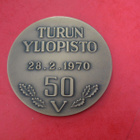Turun Yliopisto 50 vuotta - mitali - pikkukuva 1