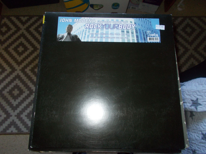 12" VINYYLI SINKKU JOHN MODENA ** ROCK YOUR BODY **