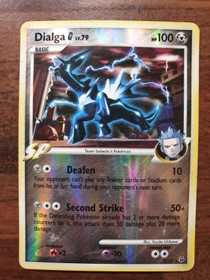Pokemon Dialga lv.79 # 7 Reverse holo