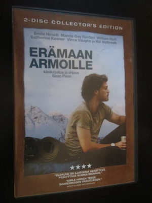 Sean Penn: Erämaan armoille DVD