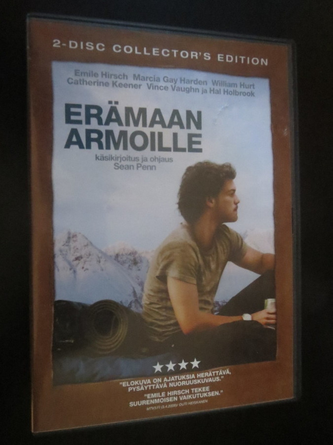 Sean Penn: Erämaan armoille DVD