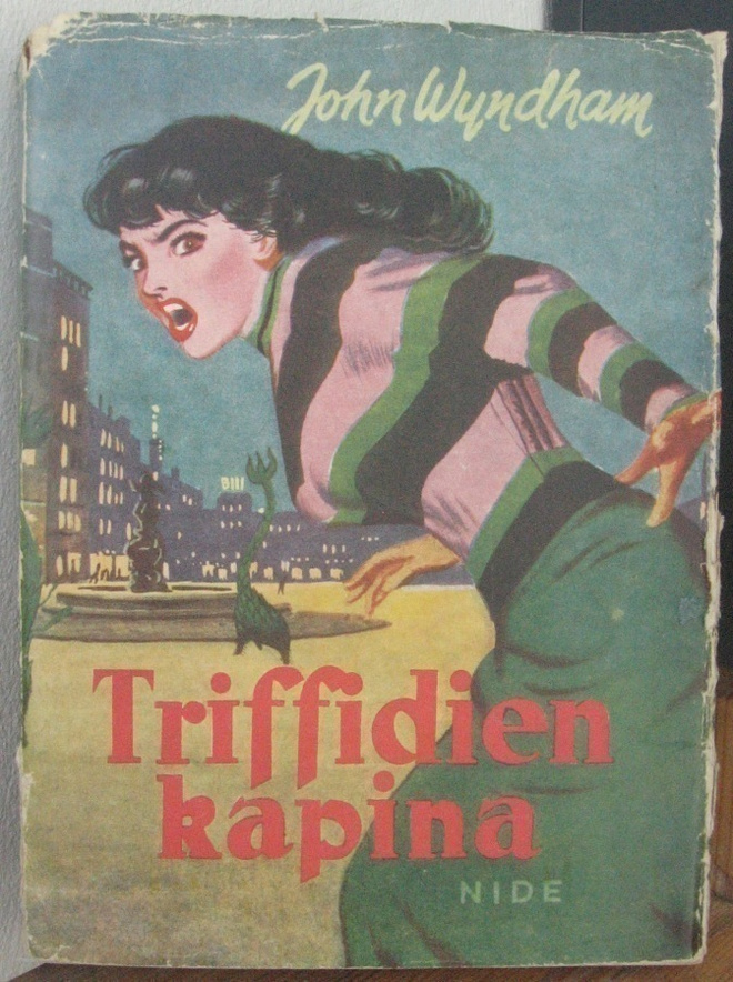 John Wyndham: Triffidien kapina, Nide 1954. 259 s.