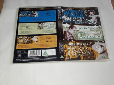 3 John Wayne Classic Westerns Vol. 1 - UK Region 2 DVD