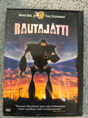 Rautajätti - The Iron Giant (1999) DVD Suomijulkaisu