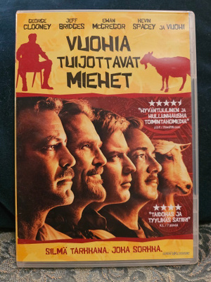 Vuohia tuijottavat miehet (DVD) George Clooney, Jeff Bridges