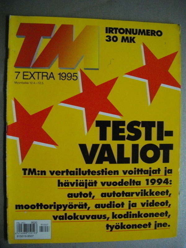 Tekniikan Maailma Nro 7 extra/ 1995 (18.3)