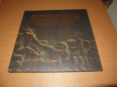 Goatess 2-LP Blood And Wine v.2019 UUSI ! GOLD VINYL !