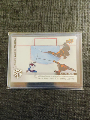 Artturi Lehkonen - 21-22 UD Game Dated Moments /499