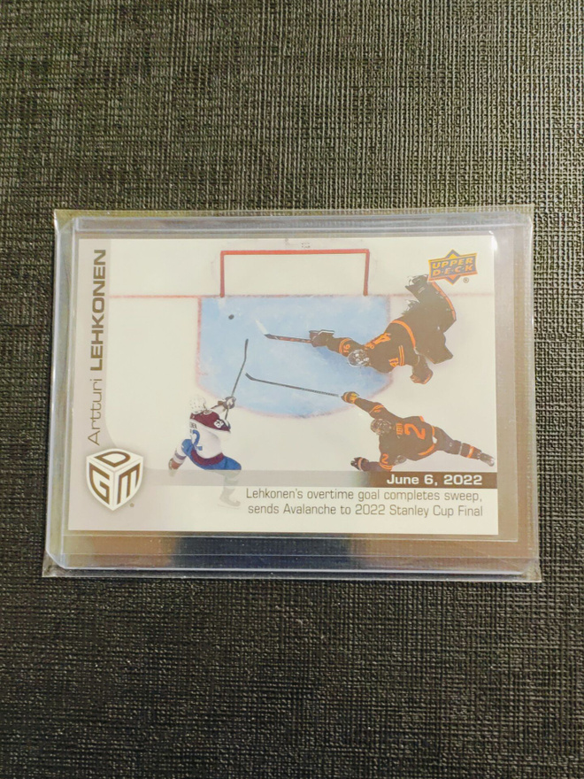 Artturi Lehkonen - 21-22 UD Game Dated Moments /499