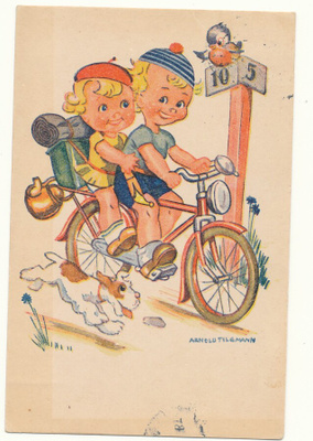 Arnold TILGMANN -Polkupyöräilijät - kulk.1946