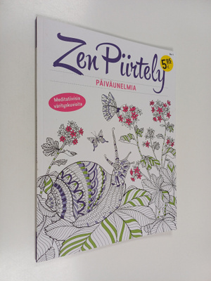 Zen Piirtely : Päiväunelmia - Meditatiivisia värityskuvioita