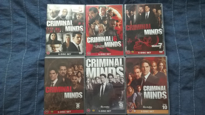 Criminal Minds - kaudet 5-10 (32dvd)