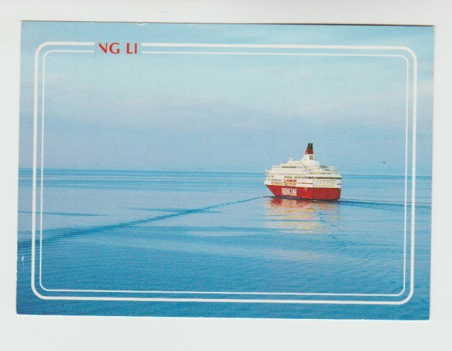 Postikortti, LAIVA  , M/S AMORELLA, Laivaleima