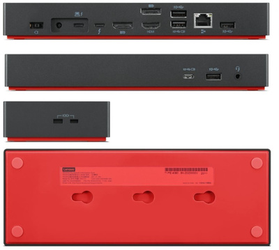 ThinkPad Thunderbolt 4 Workstation Dock + 300W virtalähde