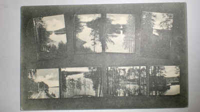 VANHA Postikortti Punkaharju 1906