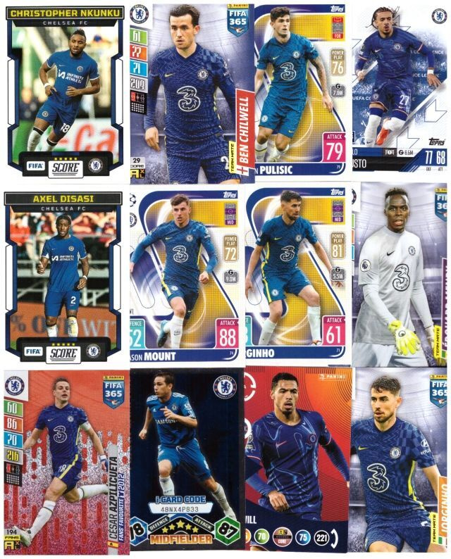 12 x CELCEA FC sis. 2 x Erikoiskorttia