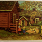 kortti Kukko tai muu lintu taiteessa - erilaisia vanhojakin - pikkukuva 4