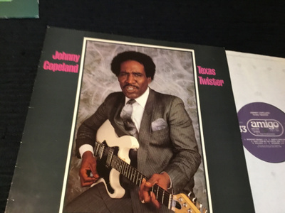 Johnny Copeland Texas twister Lp 1984 Stevie Ray Vaughan !