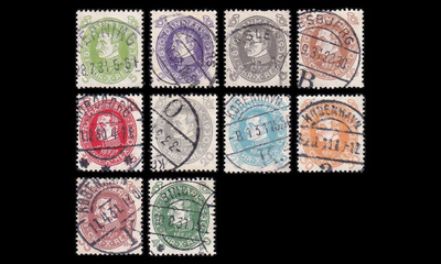 Tanska 185-94 o Christian X 60v loisto/kaunis (1930)