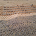 Pieni räsymatto beige ja vaaleansininen, matto - pikkukuva 4