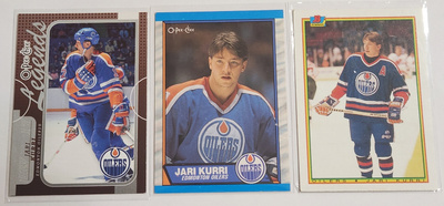 Jari Kurri Jääkiekkokortit 3in1