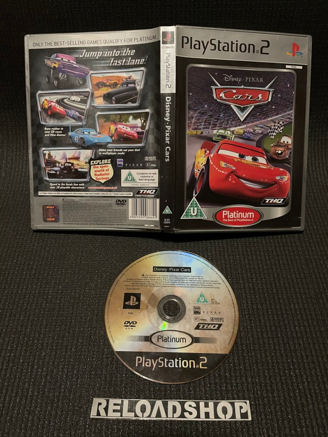 Disney Pixar Cars PLATINUM PS2