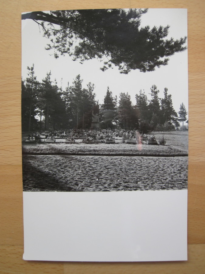 VANHA Valokuva Sankarihaudat Lapua Tiistenjoki 1940-l