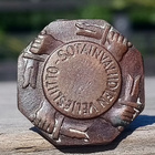 Numeroitu Ruuvimerkki. Halkaisija - 21mm. Hyväkuntoinen. - pikkukuva 1