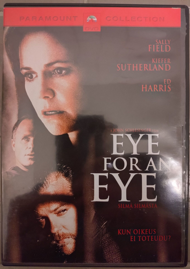 Eye for an eye -Silmä silmästä (Suomi-Dvd) Sally Field