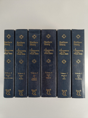 Henry Matthews : A commentary on the whole Bible 1-6