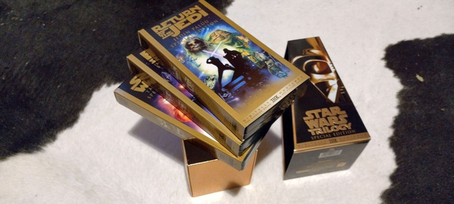 Star Wars Trilogy Special Edition VHS (suomi julkaisu)