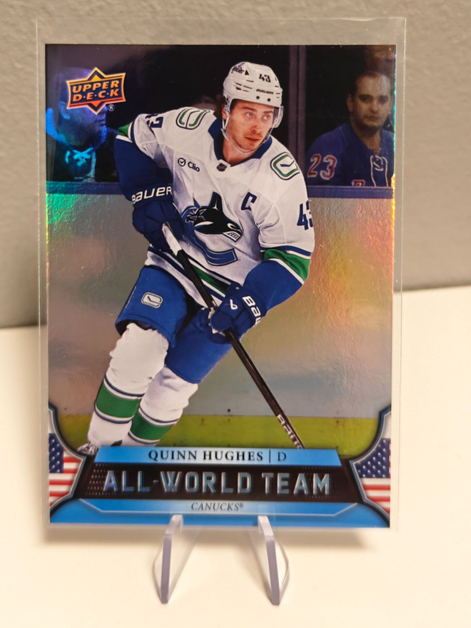 2025-26 Upper Deck Extended -Quinn Hughes All-World Team