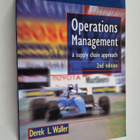 Derek L. Waller : Operations management : a supply chain... - pikkukuva 1