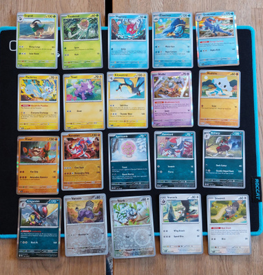 Pokemon kortit 20kpl (#105 Scarlet & Violet base set)