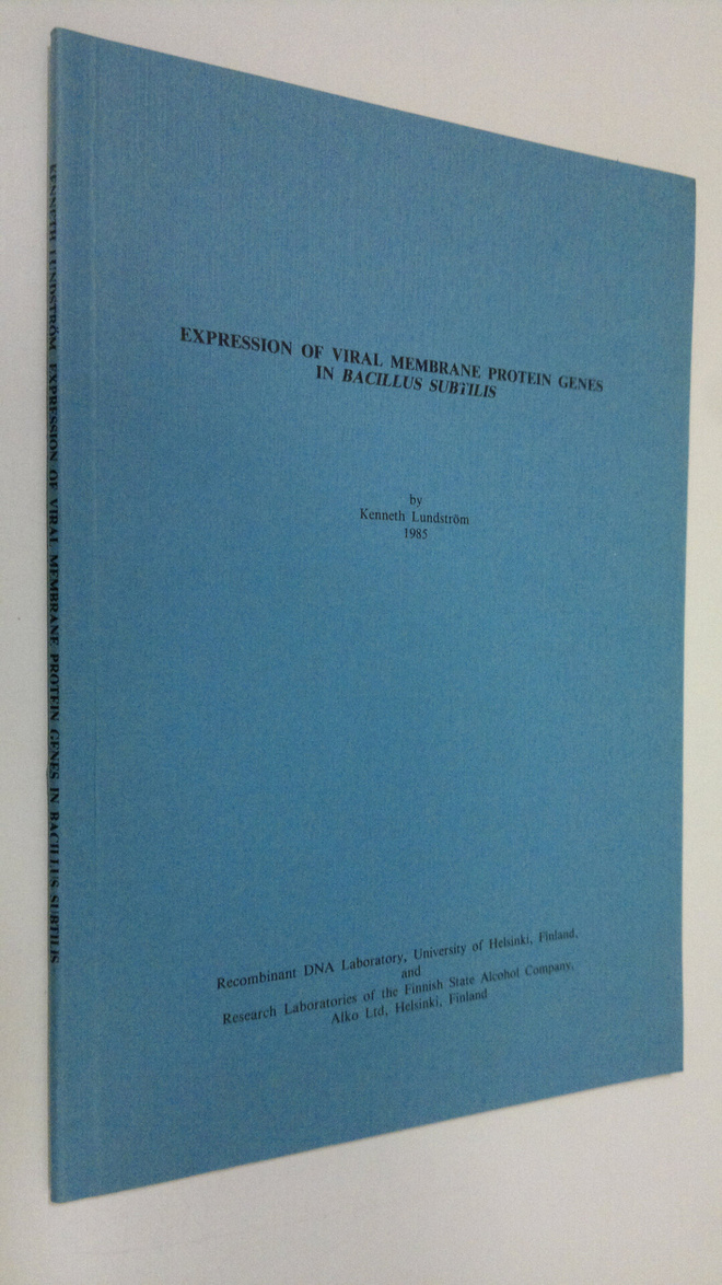Kenneth Lundström : Expression of viral membrane protein ...