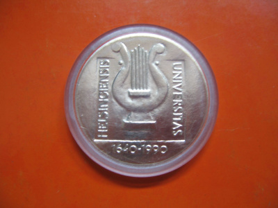 100 mk hopea juhlaraha Helsingin Yliopisto - 1990