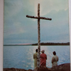 Lohjan Vivamo, koivuristi leiriniemen kärjessä, kulk 1964 - pikkukuva 1