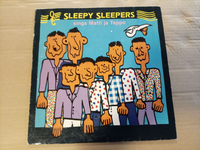 lp Sleepy Sleepers Sings Matti ja Teppo