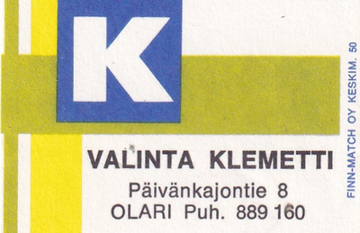 Olari, Valinta Klemetti , Kesko    4/16