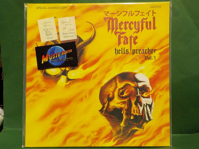 MERCYFUL FATE - HELLS PREACHER VOL.1 - SP.ED. JAP2015 M-/EX+