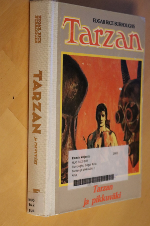 E. R. Burroughs : Tarzan ja pikkuväki (8.p. 1986 kp )