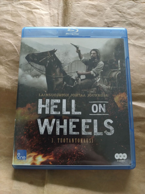 Hell on Wheels 3. tuotantokausi (Bluray) (3 levyä)